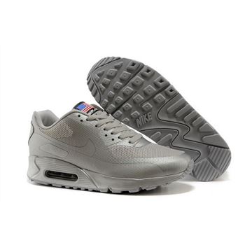 Air Max 90 Hyperfuse Prm Qs Mens Shoes Silver Wholesale